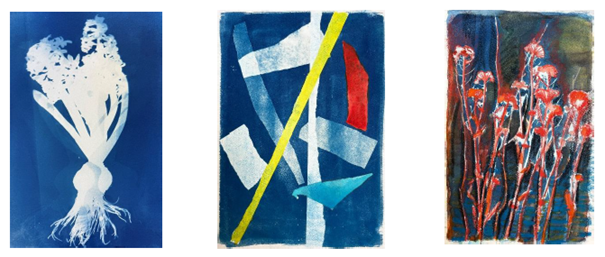 Blauwdruk (Cyanotype):kleine kunstwerkjes maken met een bijzonder verrassende techniek!